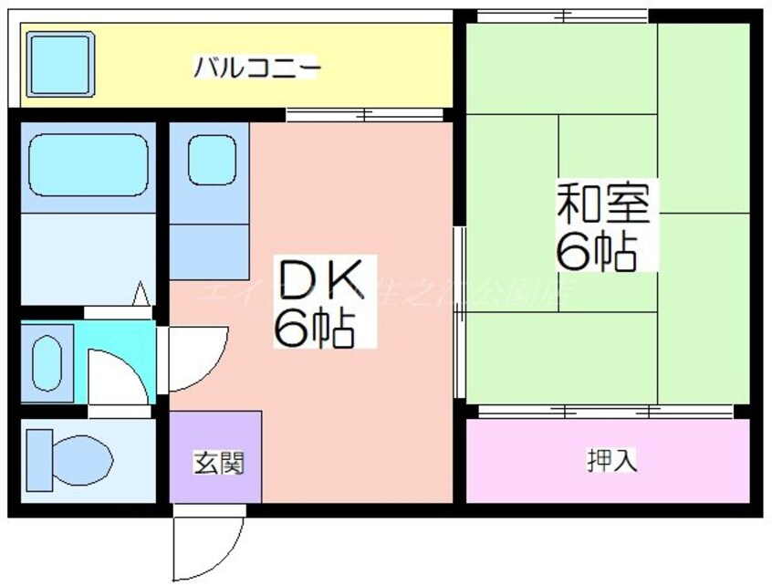 間取図 ウィステリア墨江