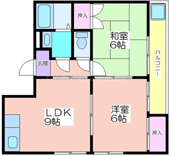 間取図 ウィステリア墨江