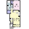 アリエッタ 1LDKの間取り