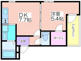 間取図 フジパレス我孫子前駅西Ⅱ番館