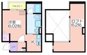 グランツ湊の間取図
