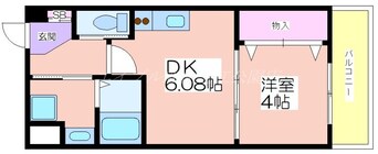 間取図 テラ山之内Ⅱ