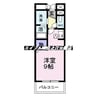 アンソレイエ 1Rの間取り
