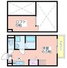 フェニックス宿院 1Rの間取り