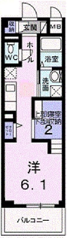 間取り図 サニーキャンプ東雲Ⅱ