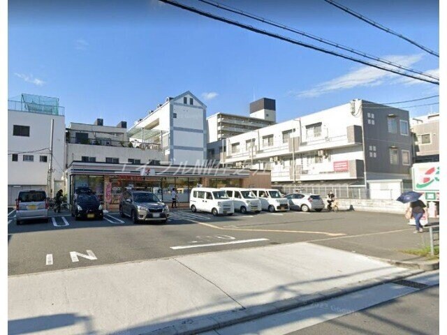 セブンイレブン大阪我孫子東1丁目店(コンビニ)まで118m プラザアビコ