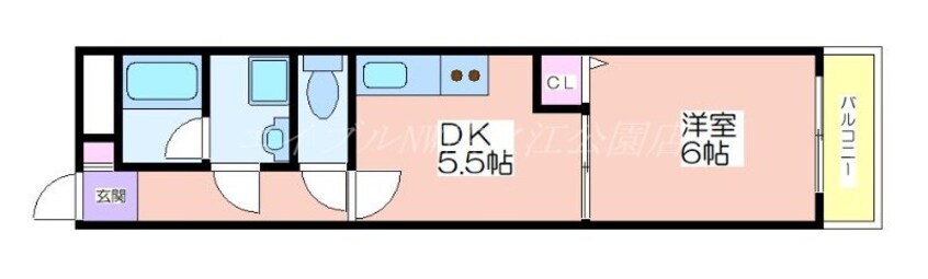 間取図 シュテルンパラスト鈴栄