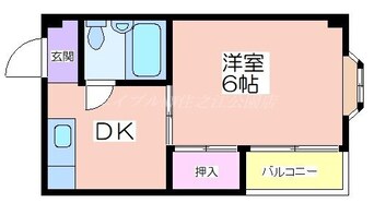 間取図 関西ドリームハイツⅡ