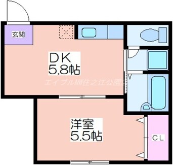 間取図 サンハイツ