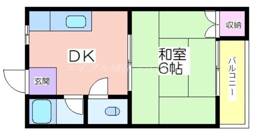 間取図 三和ビル