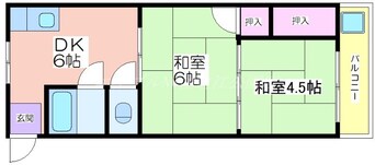 間取図 第１北野ビル