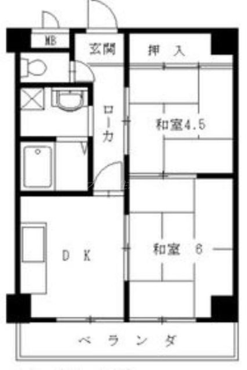 間取図 グランドメゾン富士