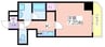 Halu花園町 1Kの間取り