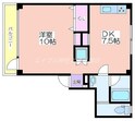 清水丘ファーストビルの間取図