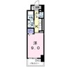 なんばソラニワ 1Kの間取り