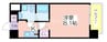 FDS WILL KOHAMA 1Kの間取り