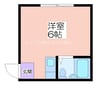 万代住之江コーポ 1Rの間取り