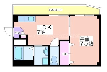 間取図 アポロシャルム