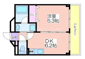 間取図 シーガルマンション