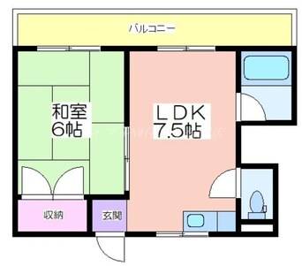 間取図 グランシャトー北加賀屋