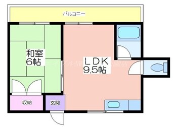 間取図 グランシャトー北加賀屋