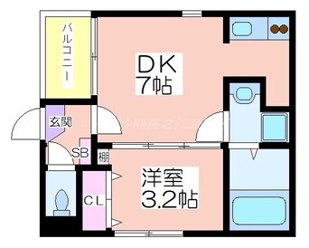 間取図 ルカセレーヌ