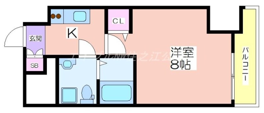 間取図 ラシーヌ宿院