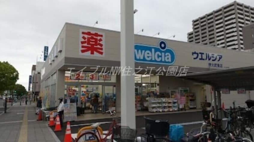 ウエルシア堺大町東店(ドラッグストア)まで345m ラシーヌ宿院