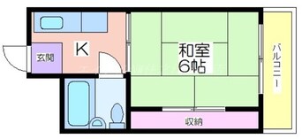 間取図 ベルメゾン玉出