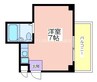 シャルム富士 1Rの間取り