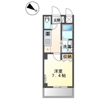 間取図 ル　ボヌール　ドゥ 三国ヶ丘