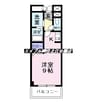 アンソレイエ 1Rの間取り