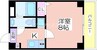 FDS 住吉公園 1Kの間取り