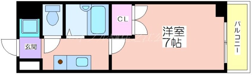 間取図 コスモコート大南