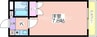 アイブライト 1Kの間取り
