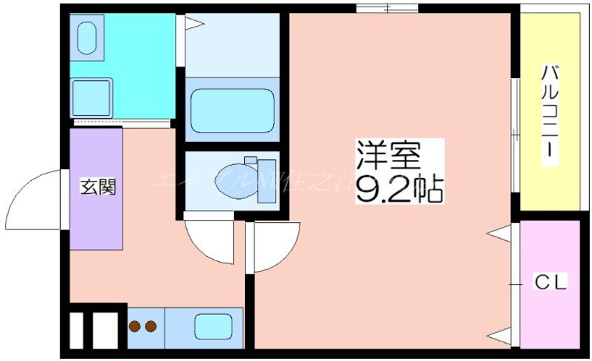 間取図 フジパレス住吉大領