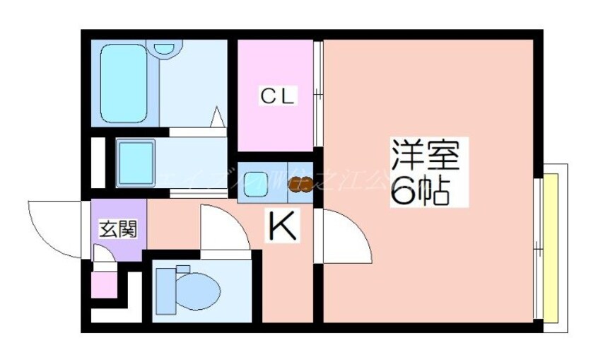 間取図 レオパレスピアーチェ