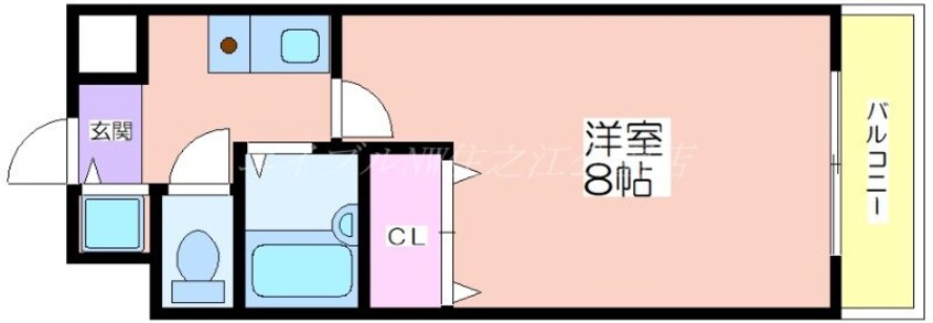 間取図 ファミールグランデサウス館