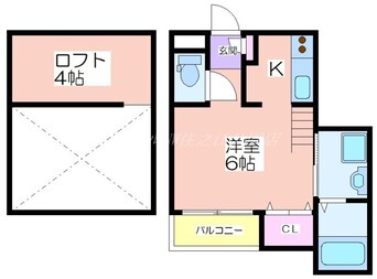 間取図 エバーグリーンテラス