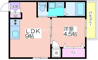 間取図 Fメゾン北加賀屋II番館