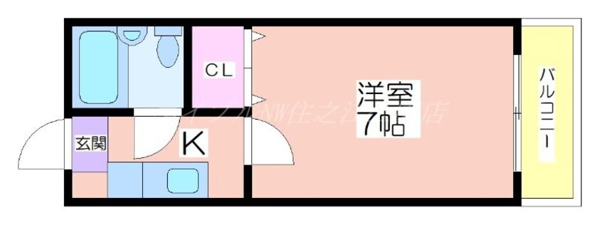 間取図 第Ⅱコーポリーブル