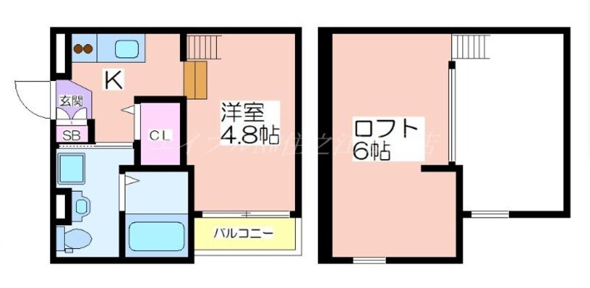 間取図 REVE住之江