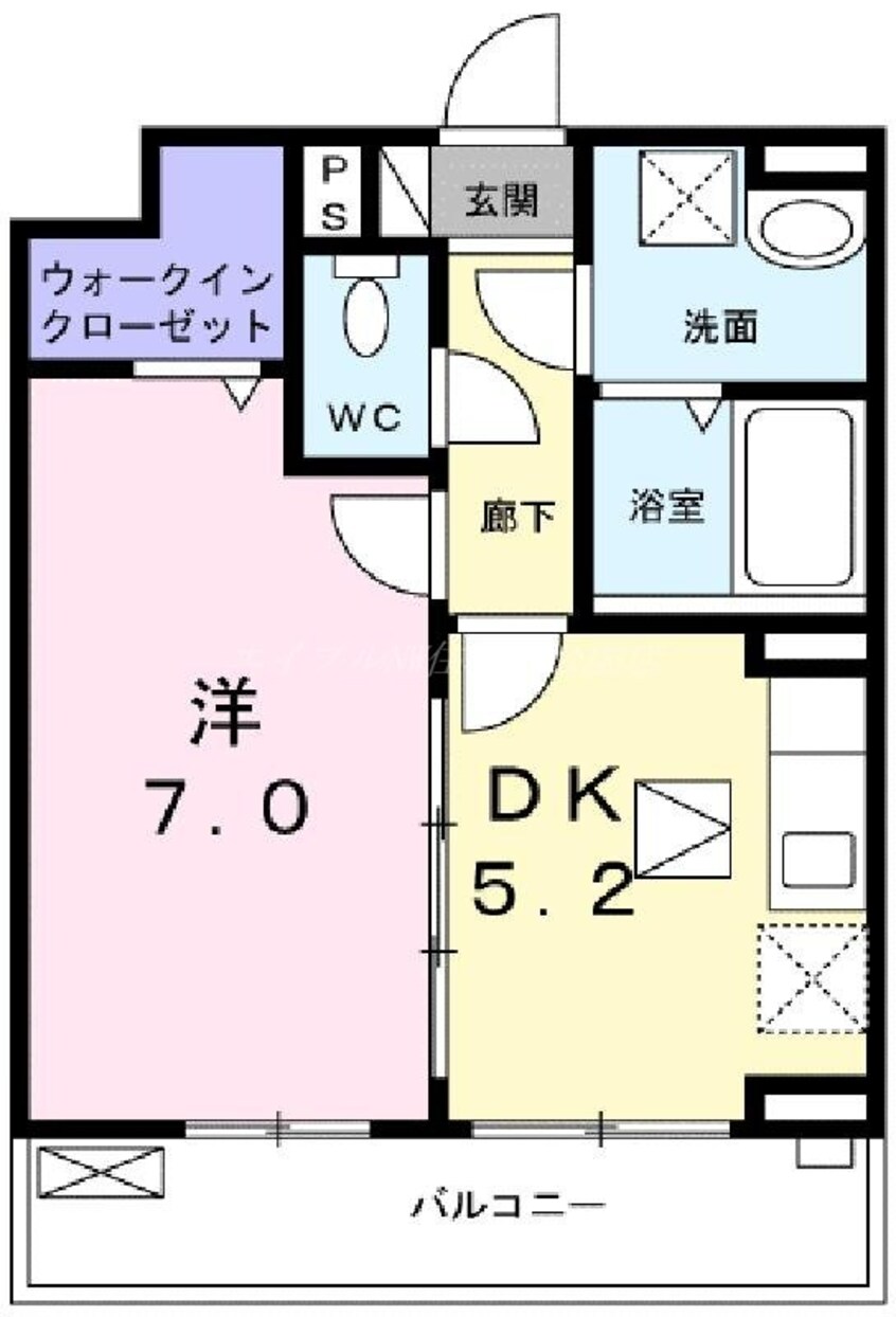 間取図 プリムローズ