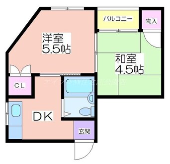 間取図 ヴィラ御崎