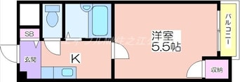 間取図 パークライフ住吉