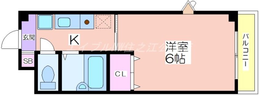 間取図 エクセレッテアビコ