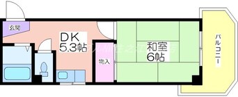 間取図 グランドハイツカワハラ