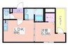 フジパレス　エン 1LDKの間取り