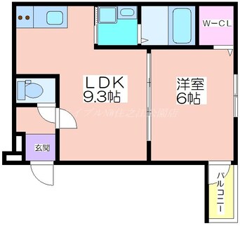 間取図 フジパレスあびこＥＡＳＴ