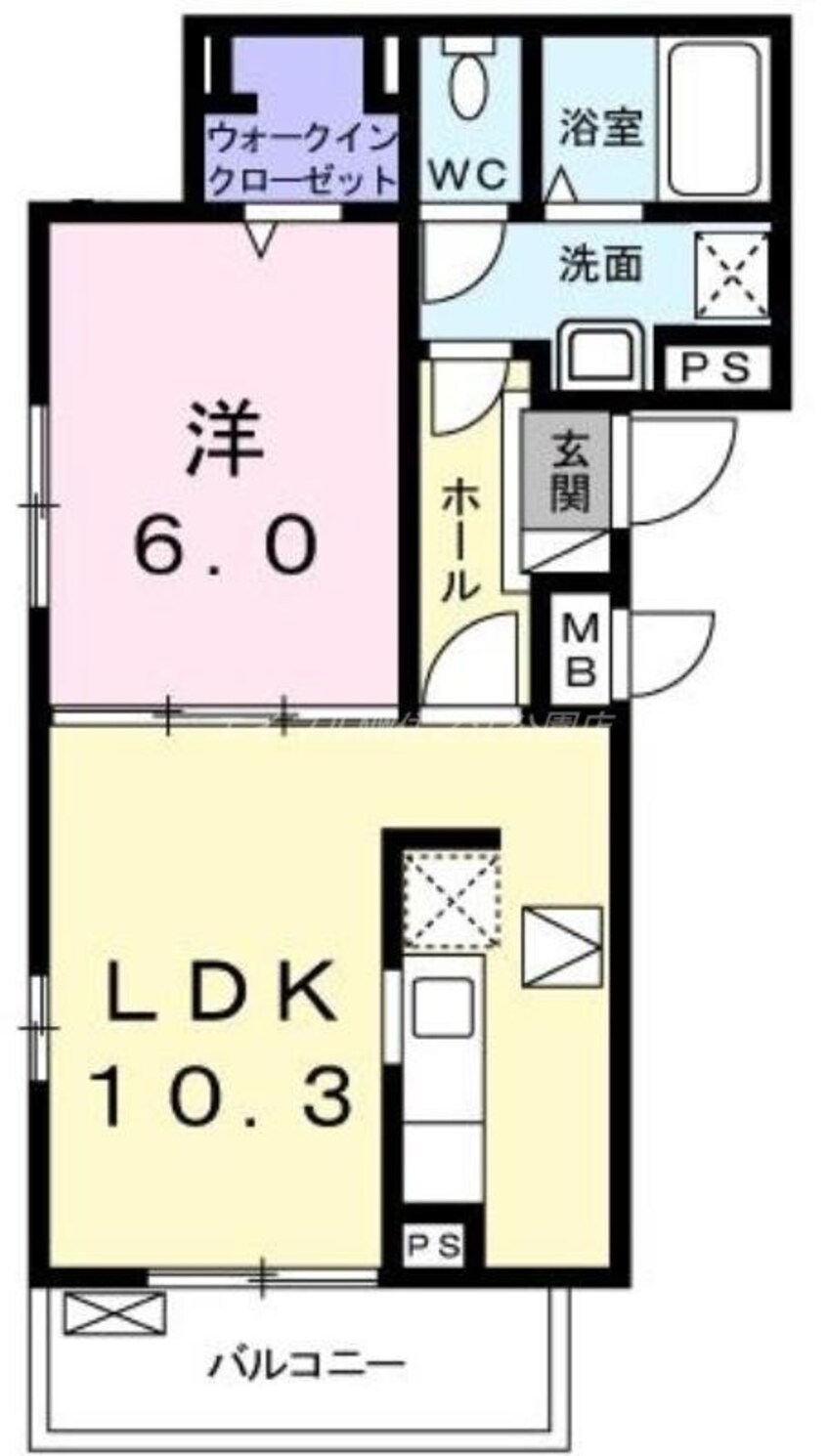 間取図 ラフィネ・おりおの